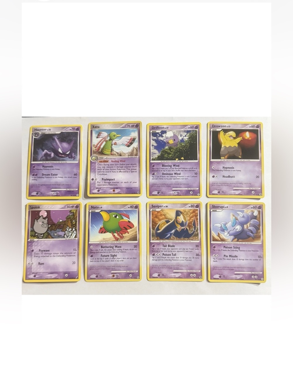 Pokemon Lot Xatu 55 EX Sandstorm e-Reader Haunter 50 Seviper 34 Secret Wonders⁠